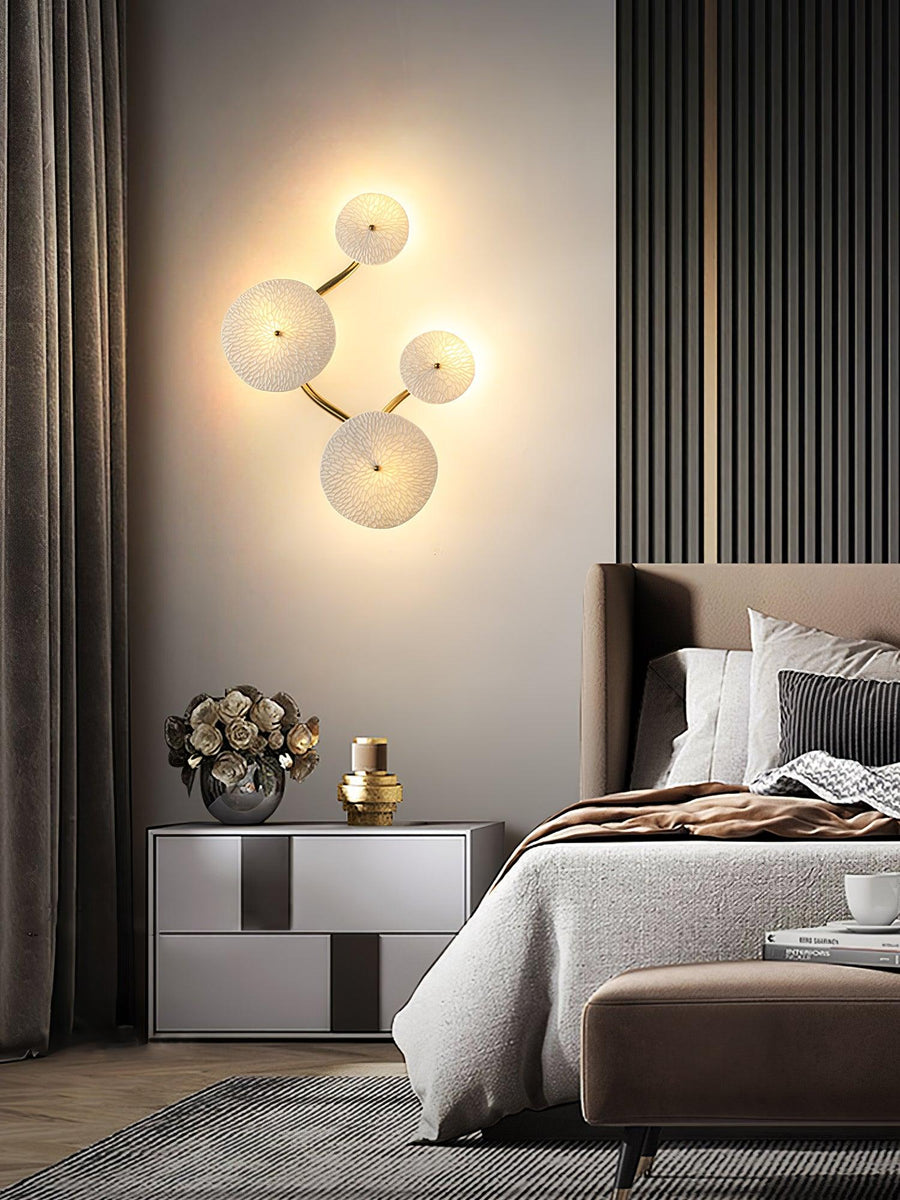 Lotus Petal LED Wall Lamp-Lighting > Wall Lights-casanuva-casanuva