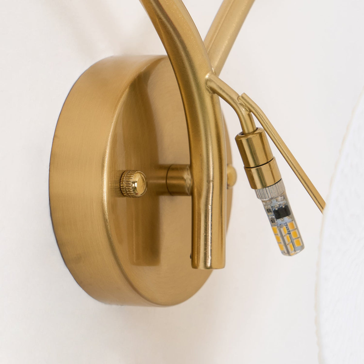 Lotus Petal LED Wall Lamp-Lighting > Wall Lights-casanuva-casanuva