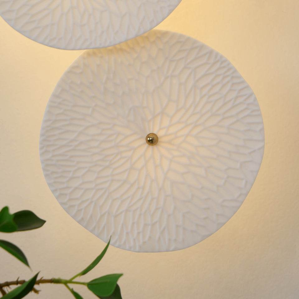 Lotus Petal LED Wall Lamp-Lighting > Wall Lights-casanuva-casanuva
