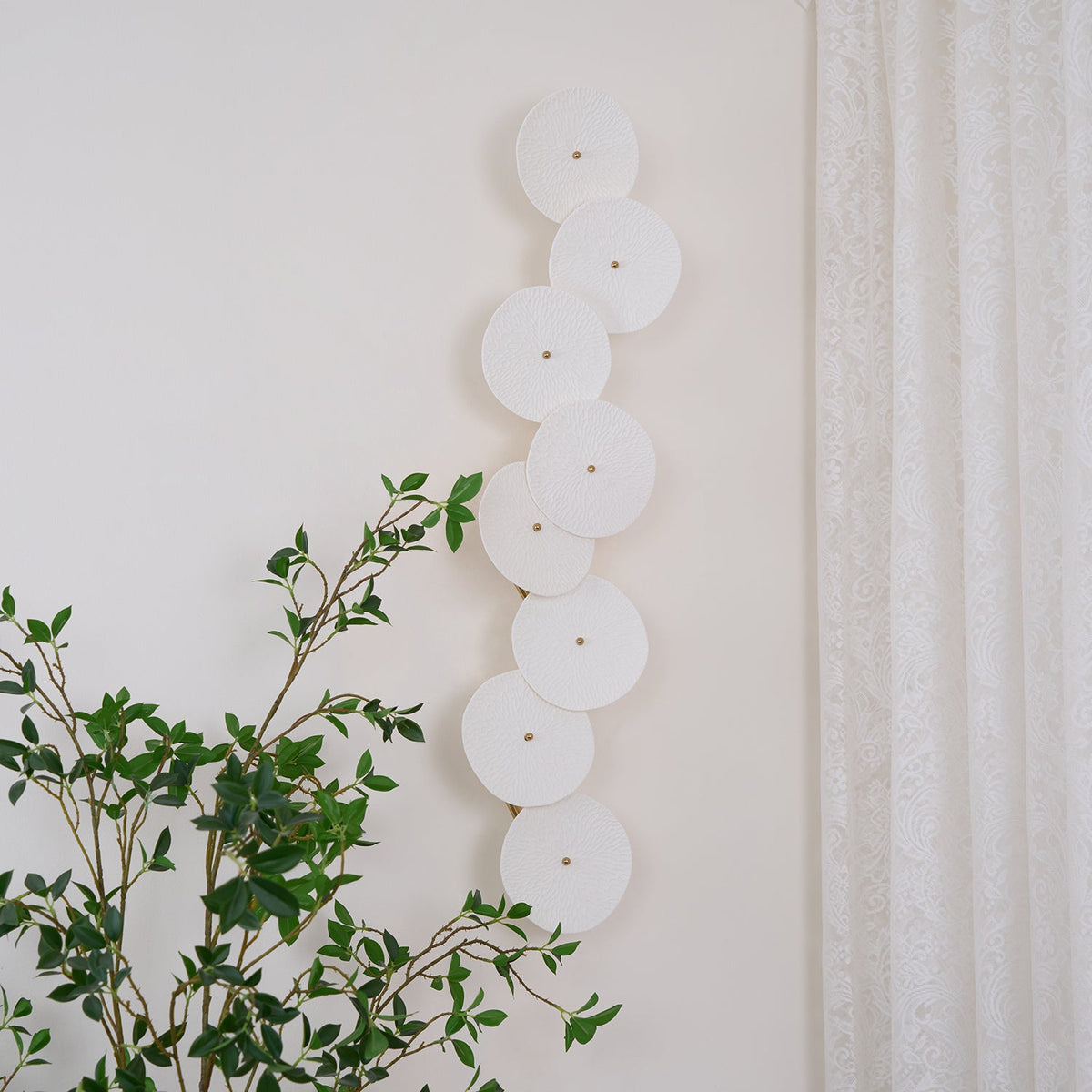 Lotus Petal LED Wall Lamp-Lighting > Wall Lights-casanuva-casanuva