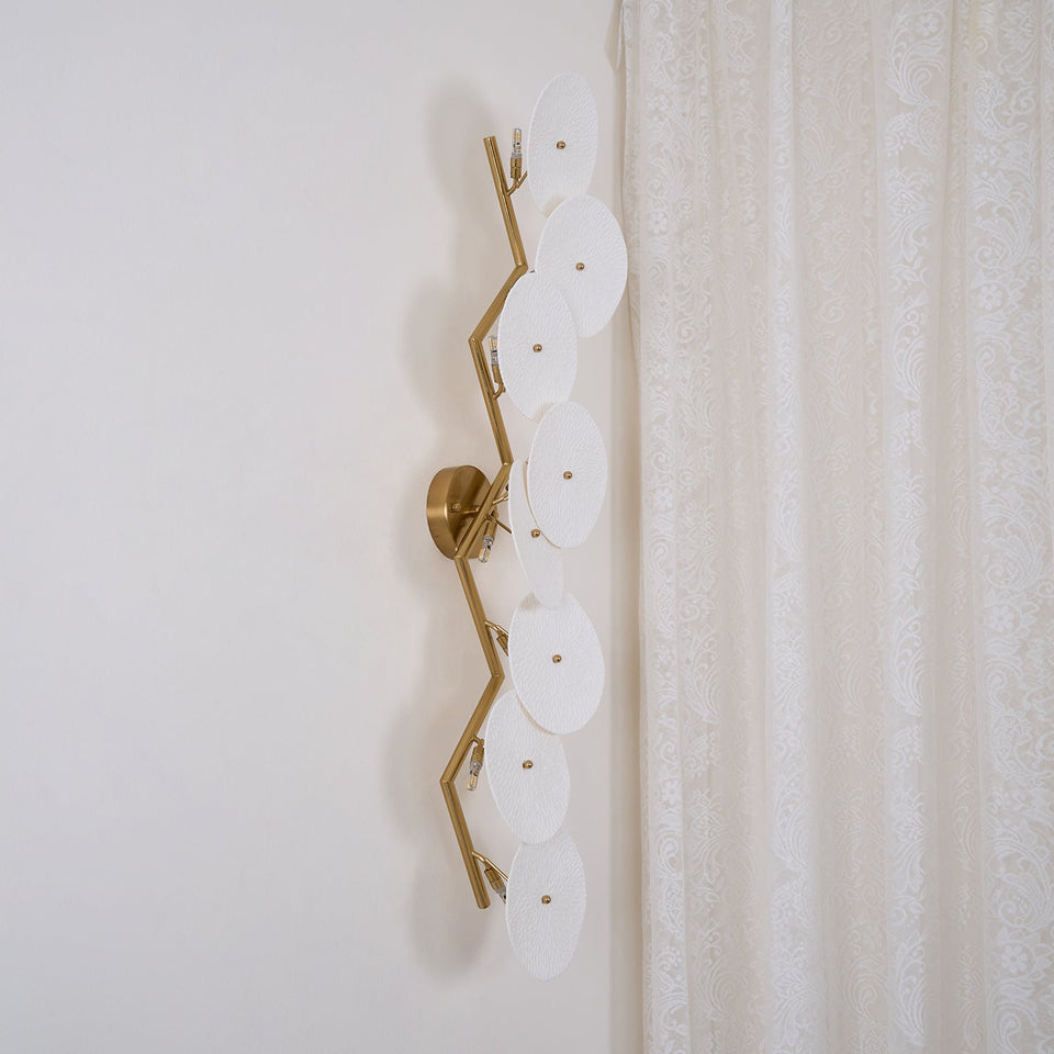 Lotus Petal LED Wall Lamp-Lighting > Wall Lights-casanuva-casanuva