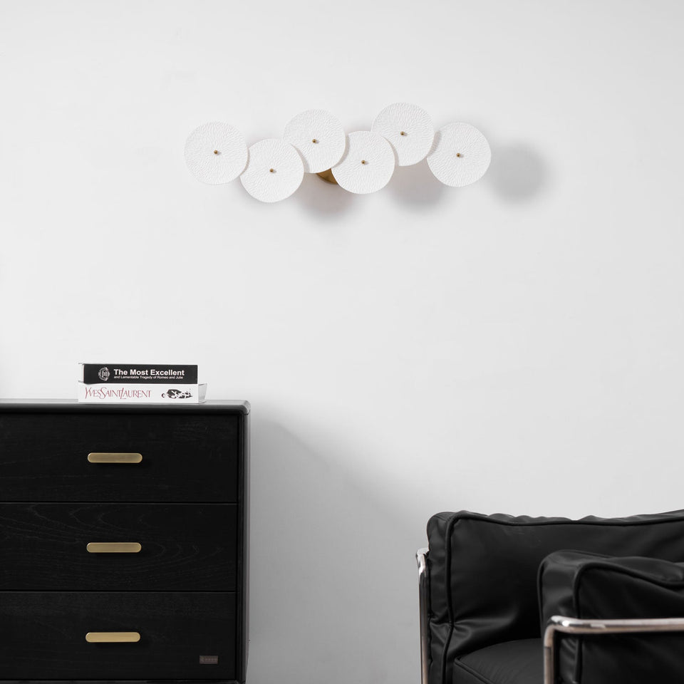 Lotus Petal LED Wall Lamp-Lighting > Wall Lights-casanuva-casanuva