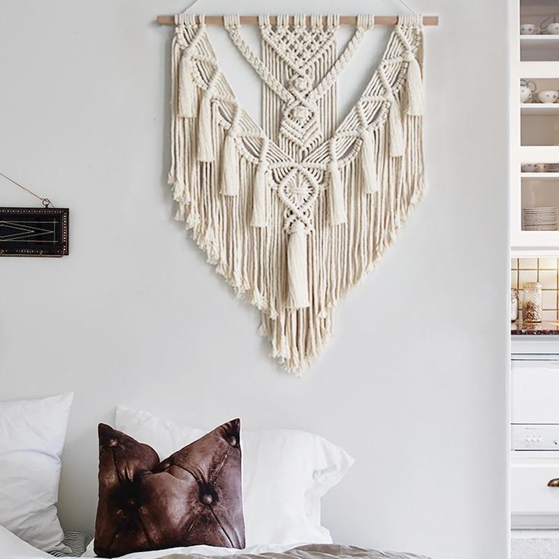 Macramé Wall Tapestry Bohemian Home Decor-Home Decor > Decorative Accessories-casanuva-casanuva