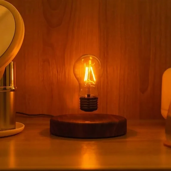 Magnetic Levitating Light Bulb Decorative Table Lamp-Lighting > Table Lamps-casanuva-casanuva