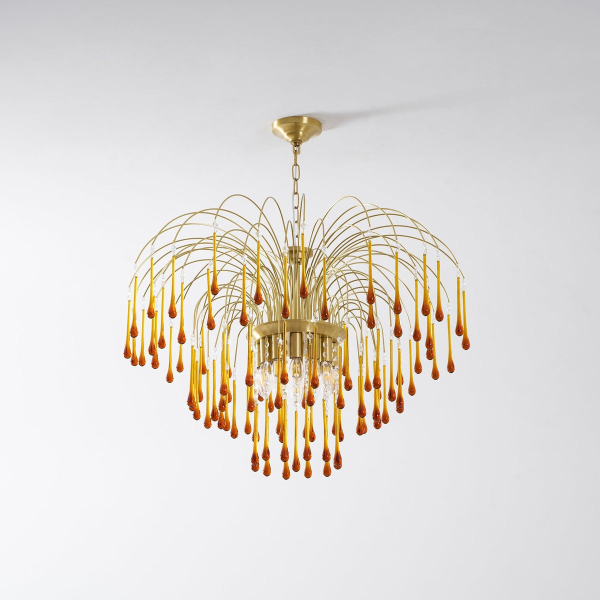 Maltose Crystal Chandelier Lighting Fixture-Lighting > Chandeliers & Pendant Lights-casanuva-casanuva