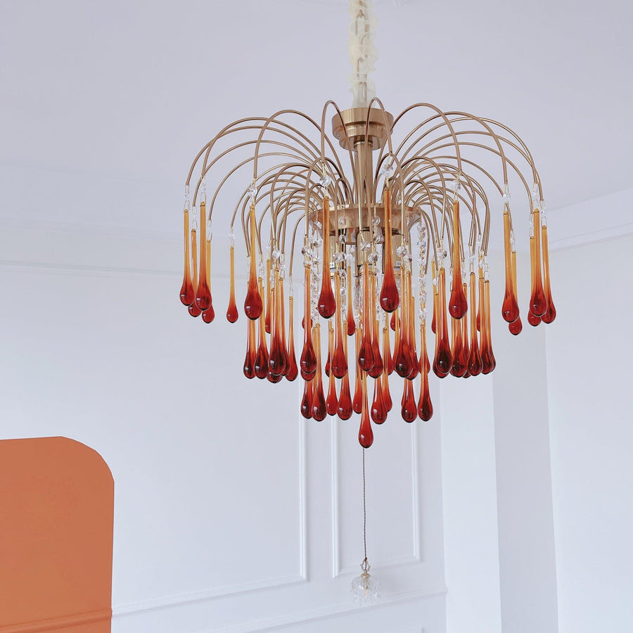 Maltose Crystal Chandelier Lighting Fixture-Lighting > Chandeliers & Pendant Lights-casanuva-casanuva
