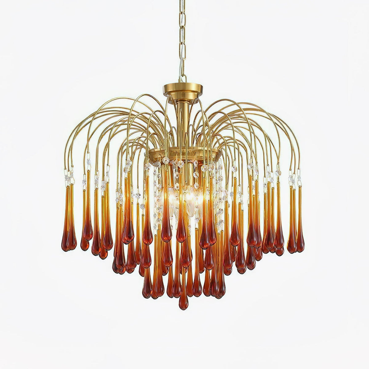 Maltose Crystal Chandelier Lighting Fixture-Lighting > Chandeliers & Pendant Lights-casanuva-casanuva