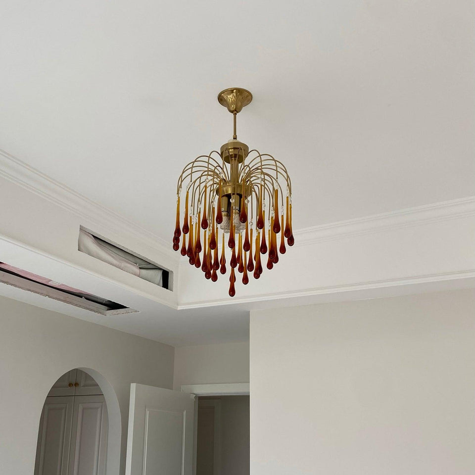 Maltose Crystal Chandelier Lighting Fixture-Lighting > Chandeliers & Pendant Lights-casanuva-casanuva