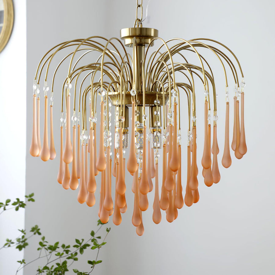 Maltose Crystal Chandelier Lighting Fixture-Lighting > Chandeliers & Pendant Lights-casanuva-casanuva