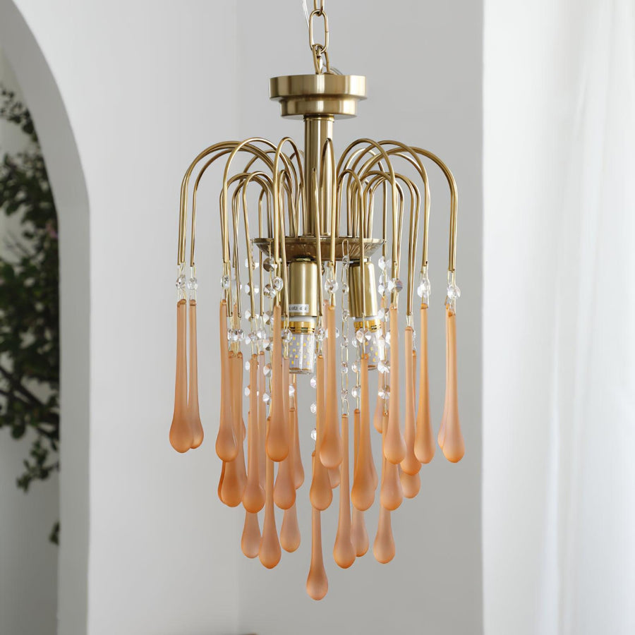 Maltose Crystal Chandelier Lighting Fixture-Lighting > Chandeliers & Pendant Lights-casanuva-casanuva