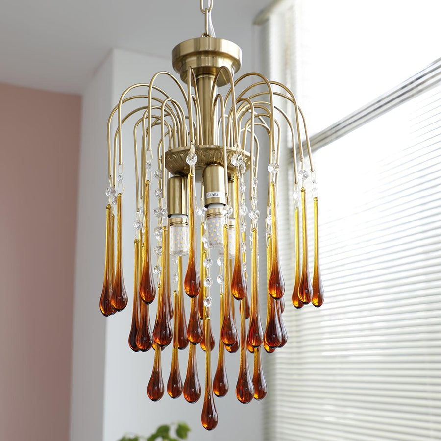 Maltose Crystal Chandelier Lighting Fixture-Lighting > Chandeliers & Pendant Lights-casanuva-casanuva