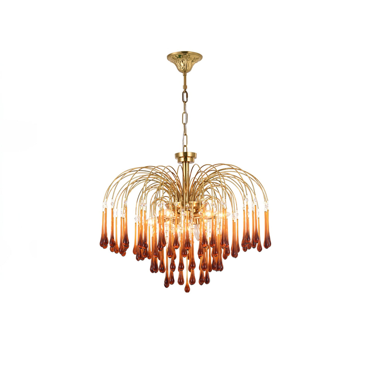 Maltose Crystal Chandelier Lighting Fixture-Lighting > Chandeliers & Pendant Lights-casanuva-casanuva
