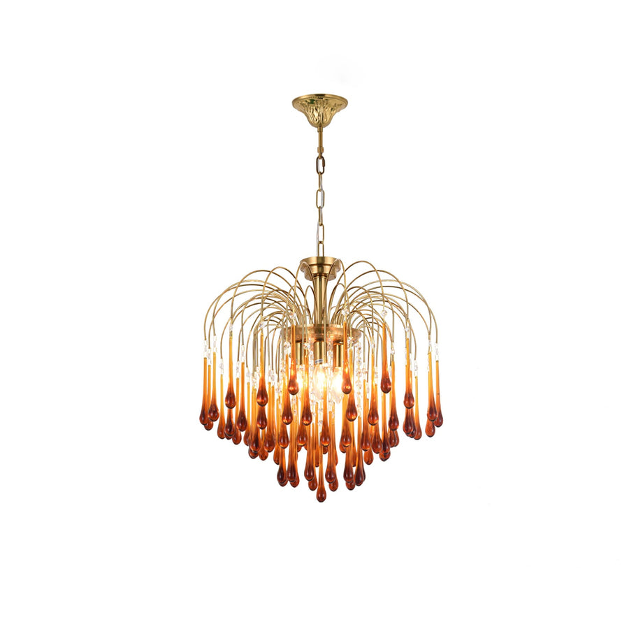 Maltose Crystal Chandelier Lighting Fixture-Lighting > Chandeliers & Pendant Lights-casanuva-casanuva