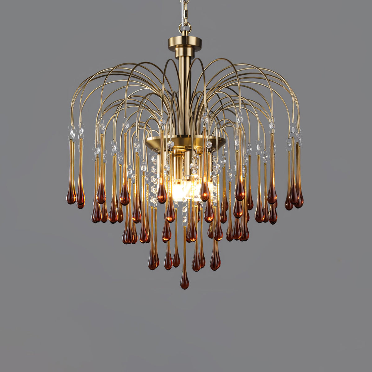 Maltose Crystal Chandelier Lighting Fixture-Lighting > Chandeliers & Pendant Lights-casanuva-casanuva