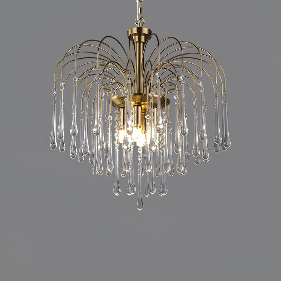 Maltose Crystal Chandelier Lighting Fixture-Lighting > Chandeliers & Pendant Lights-casanuva-casanuva