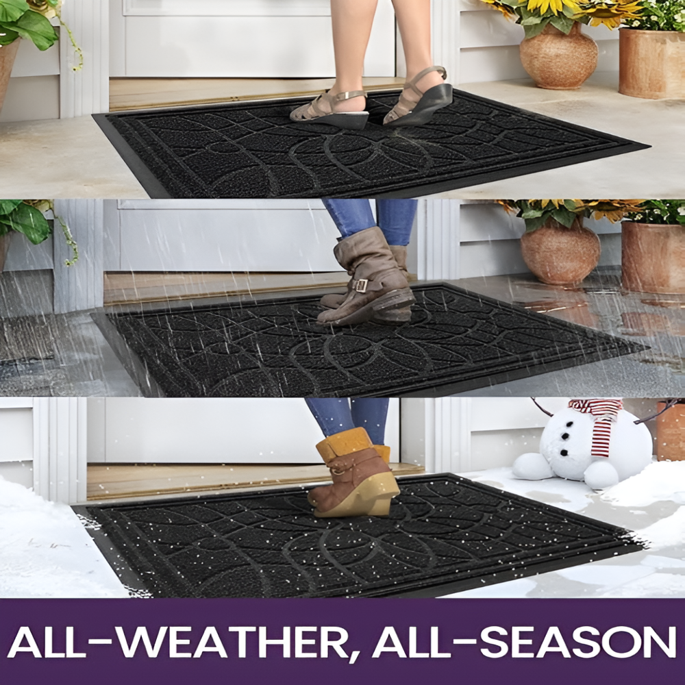 Mandala Pattern Door Mat-Rugs & Mats > Door Mats-casanuva-casanuva