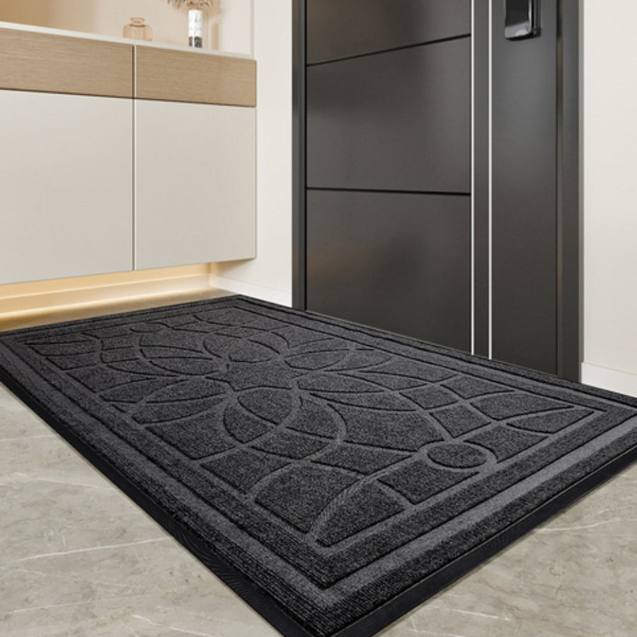 Mandala Pattern Door Mat-Rugs & Mats > Door Mats-casanuva-Gray-18"x29.5"-casanuva