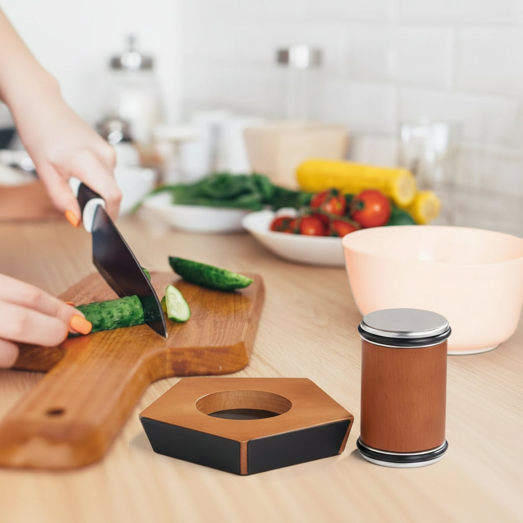 Manual Knife Sharpener with 5 Adjustable Sharpening Angles-Kitchen & Dining > Cooking Utensils-casanuva-casanuva