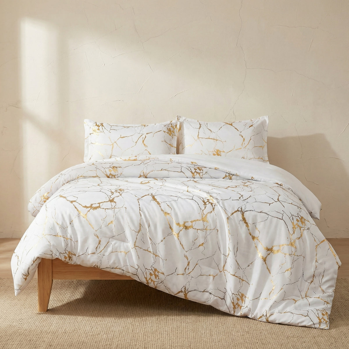 Marble Duvet Cover Set Premium Quality-Bedding & Bath > Bedding Sets-casanuva-casanuva