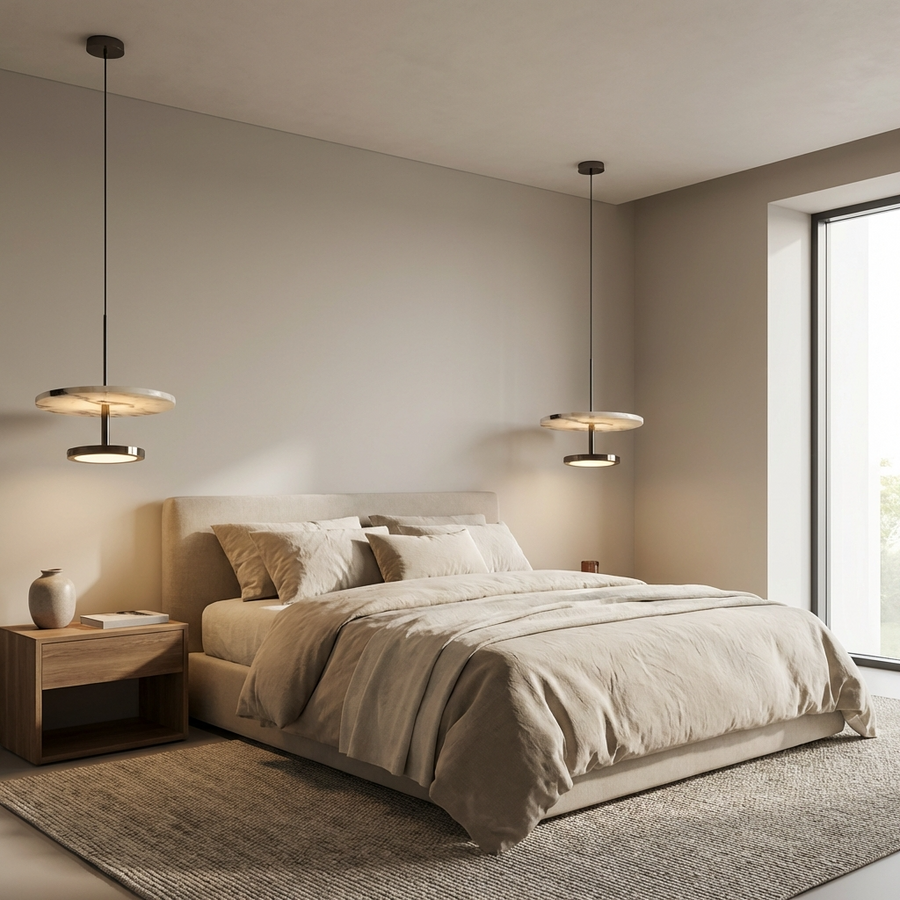 Marble Pendant Light-Lighting > Chandeliers & Pendant Lights-casanuva-casanuva