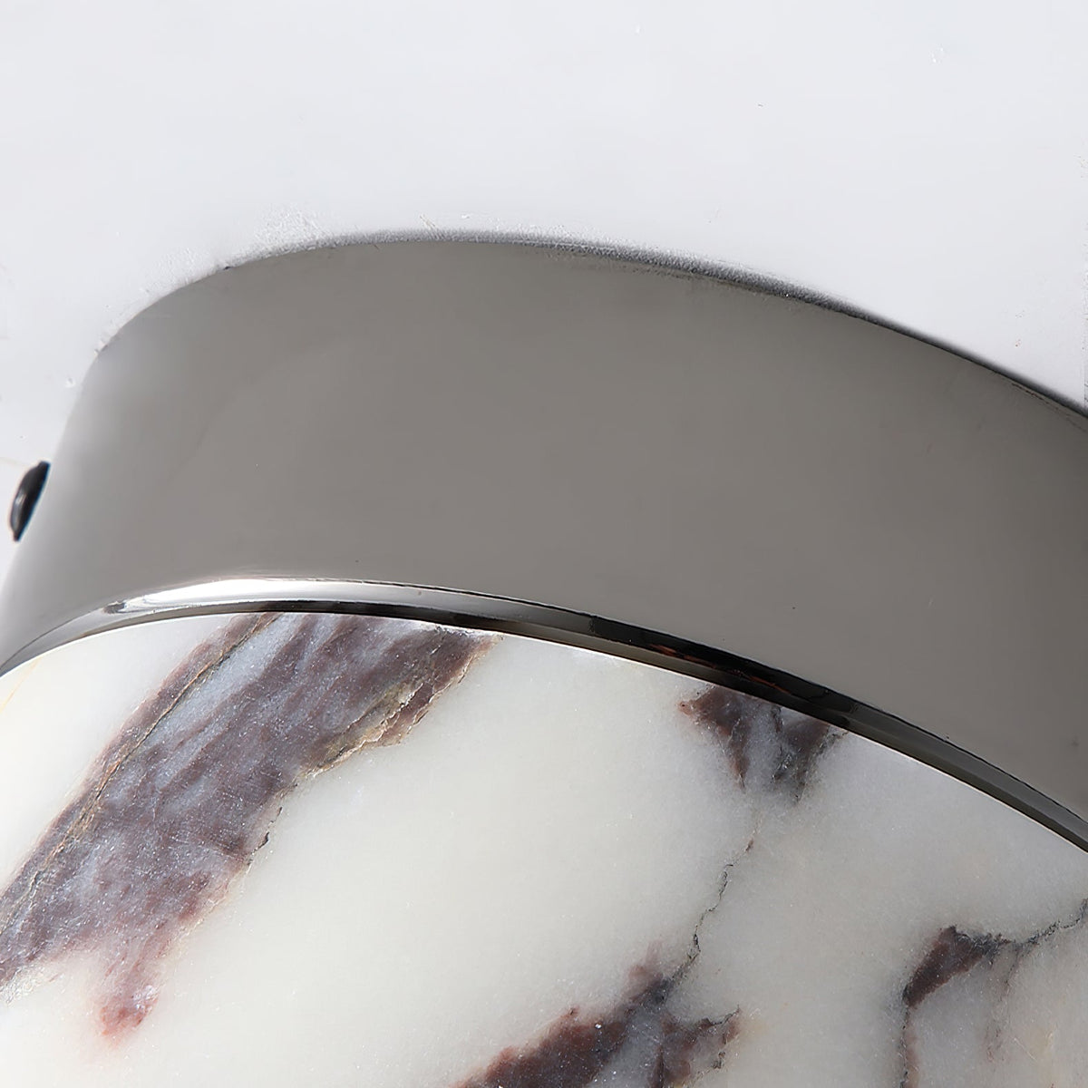 Marble Round Ceiling Light Fixture-Lighting > Ceiling Lights-casanuva-casanuva