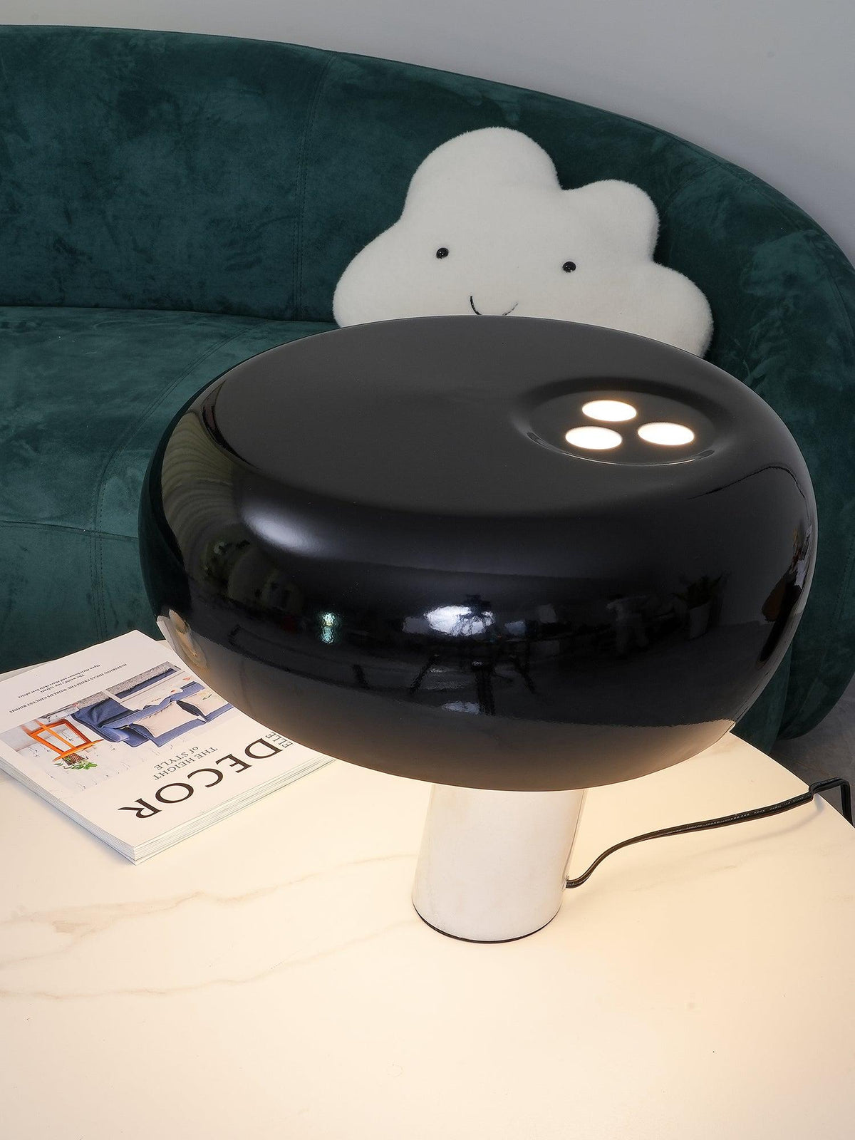 Marble Table Lamp with Nucleus Design-Lighting > Table Lamps-casanuva-casanuva