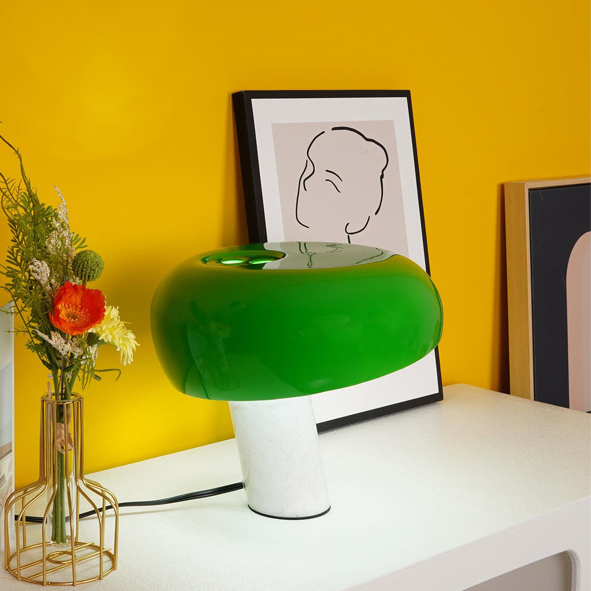 Marble Table Lamp with Nucleus Design-Lighting > Table Lamps-casanuva-casanuva