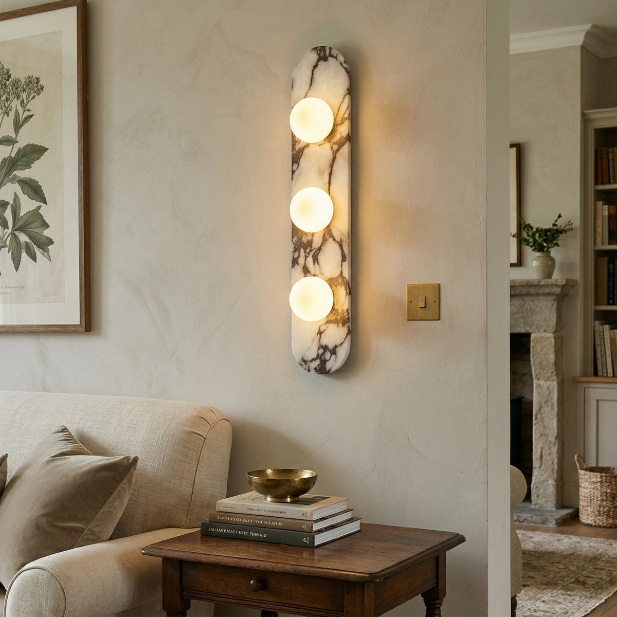 Marble Wall Lamp Modulo Design-Lighting > Wall Lights-casanuva-casanuva