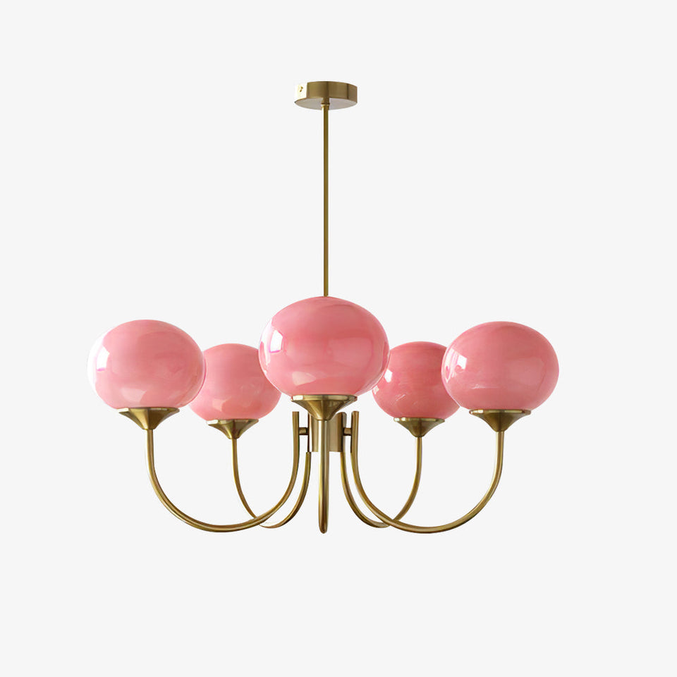 Marshmallow Pendant Chandelier-Lighting > Chandeliers & Pendant Lights-casanuva-5 lights-casanuva
