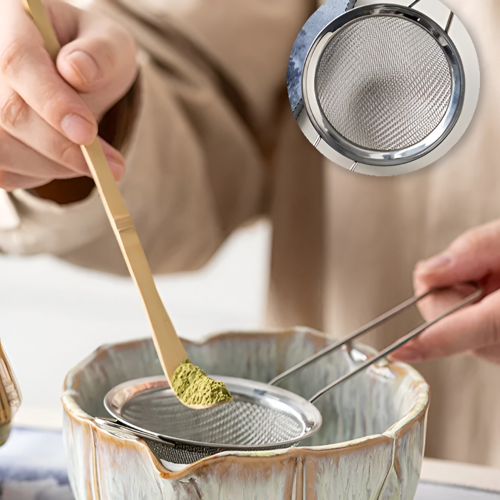 Matcha Set 8 Pieces Handmade Bowl 550 ml with Bamboo Accessories-Kitchen & Dining > Coffee & Tea-casanuva-casanuva