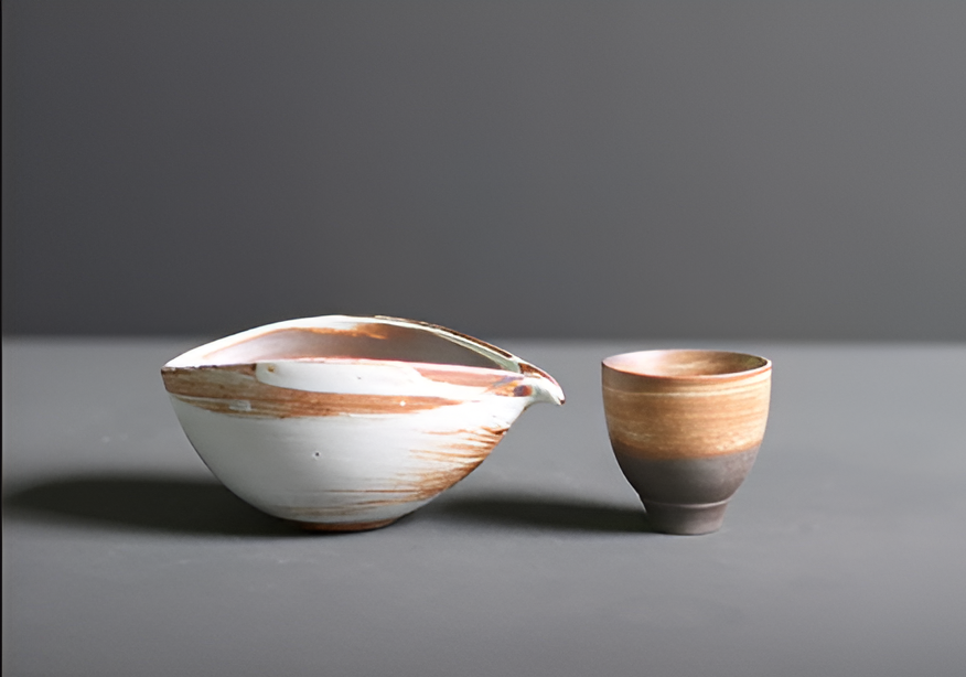 Matcha Tea Set 4-Piece Bamboo and Ceramic Handcrafted Sustainable-Kitchen & Dining > Coffee & Tea-casanuva-casanuva