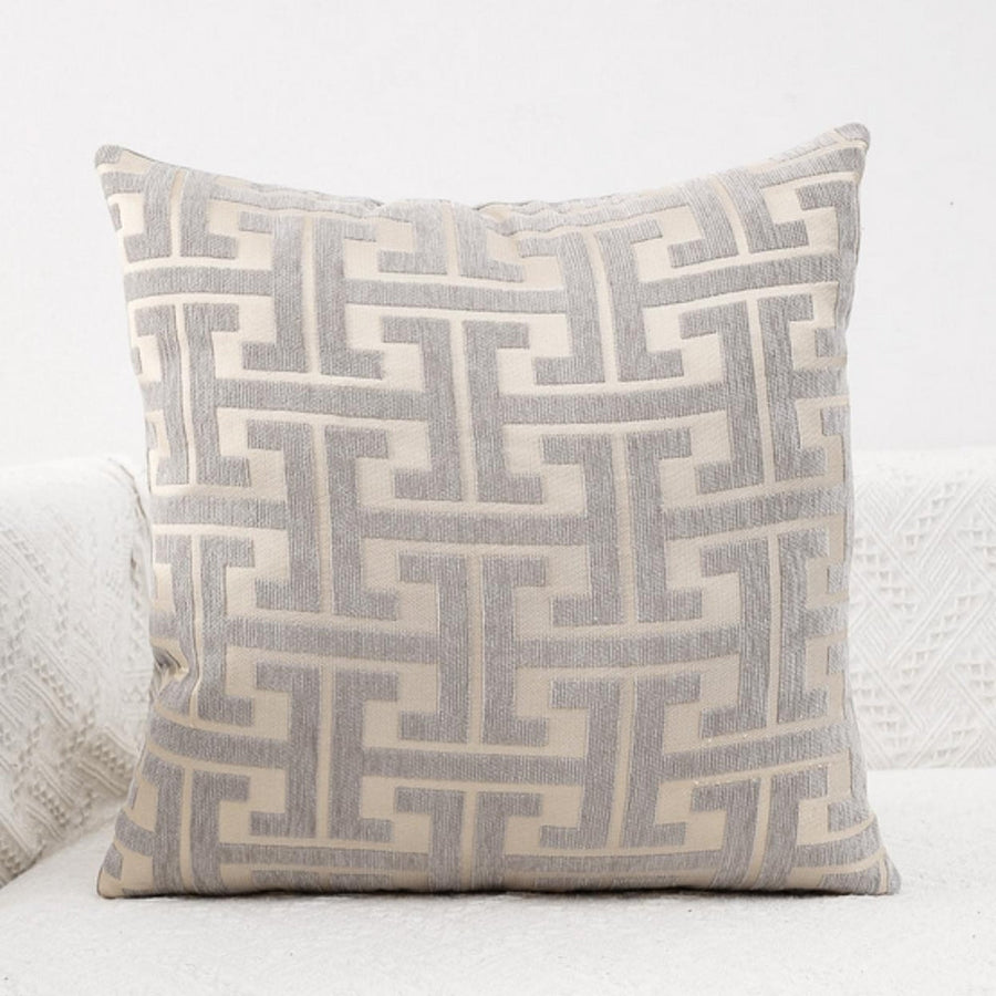 Maze Pattern Cushion Cover-Covers & Textiles > Cushion Covers-casanuva-Cloud Circuit-18"x18"-casanuva