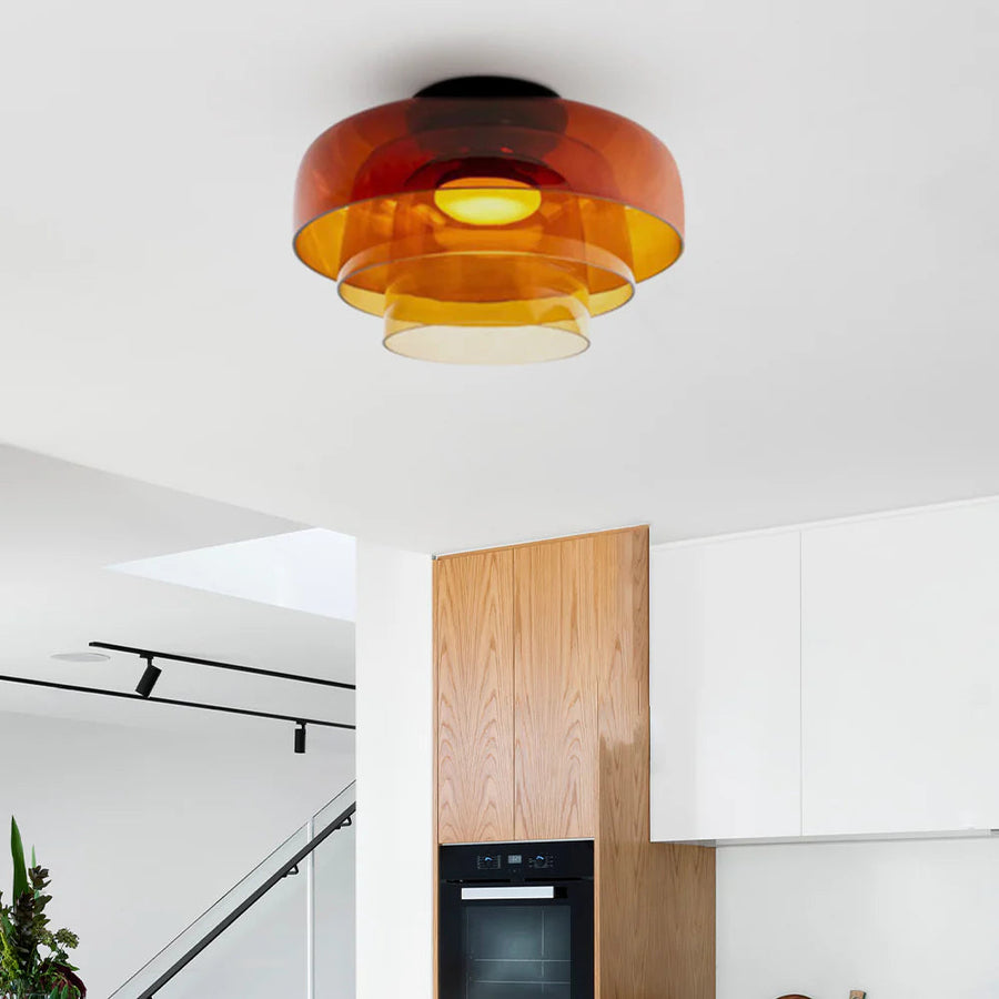 Medieval Glass Ceiling Lamp Nordic Designer Style-Lighting > Ceiling Lights-casanuva-casanuva
