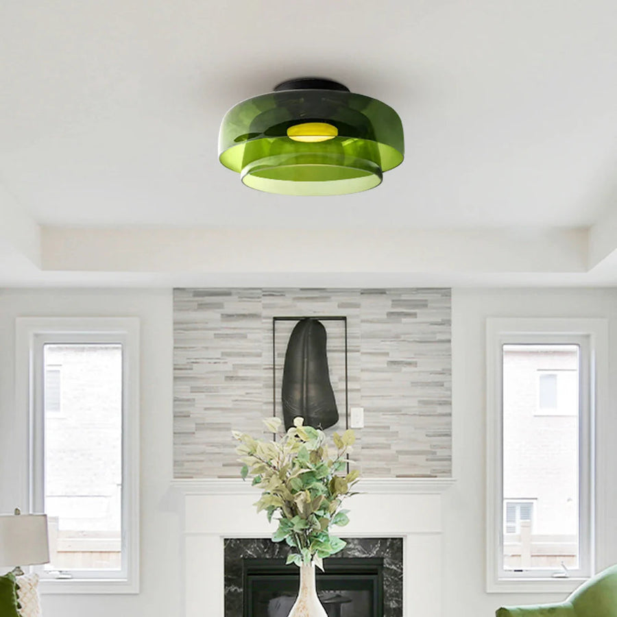 Medieval Glass Ceiling Lamp Nordic Designer Style-Lighting > Ceiling Lights-casanuva-casanuva