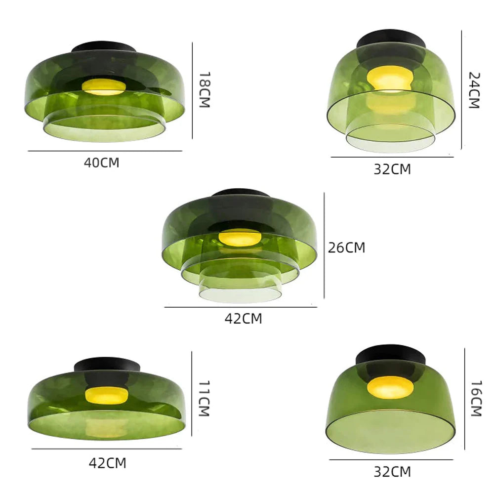 Medieval Glass Ceiling Lamp Nordic Designer Style-Lighting > Ceiling Lights-casanuva-casanuva