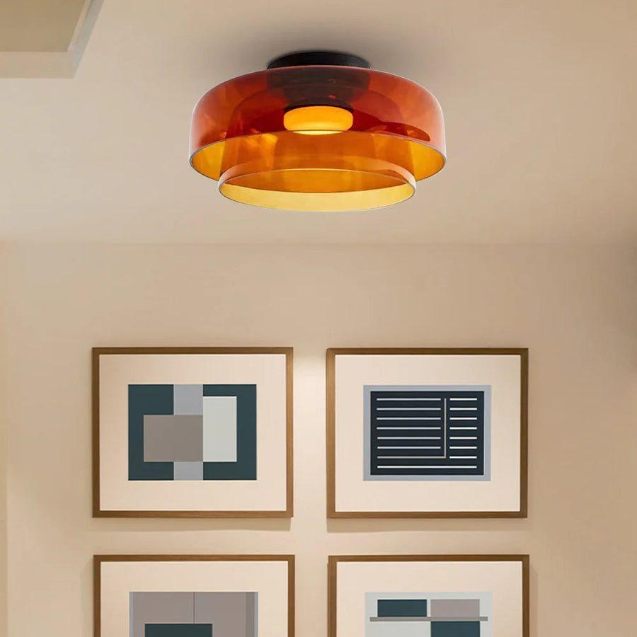 Medieval Glass Ceiling Lamp Nordic Designer Style-Lighting > Ceiling Lights-casanuva-casanuva