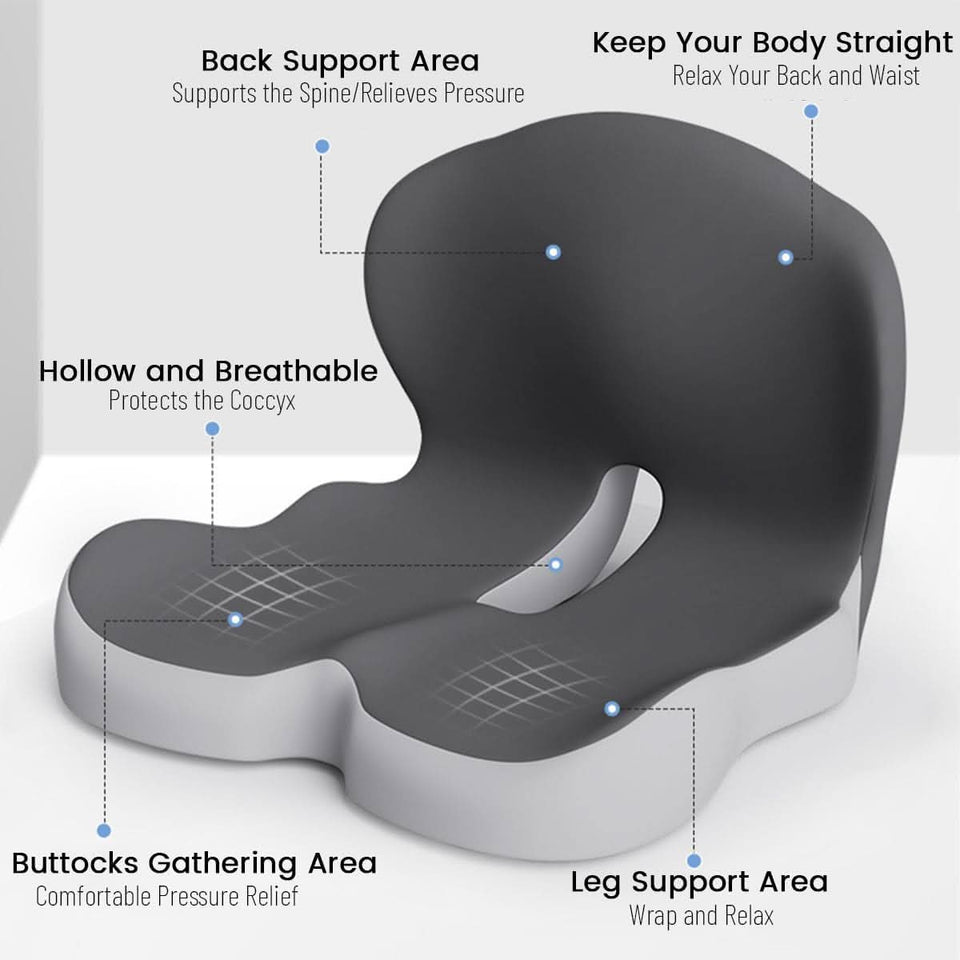 Memory Foam Pillow for Posture and Comfort-Bedding & Bath > Pillowcases-casanuva-casanuva