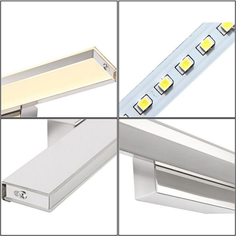 Metal Bathroom Wall Light with Mirror Design-Lighting > Wall Lights-casanuva-casanuva