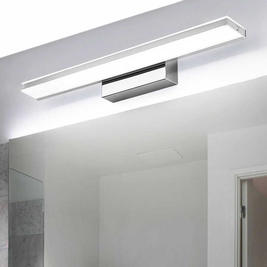 Metal Bathroom Wall Light with Mirror Design-Lighting > Wall Lights-casanuva-Silver-D42*W7CM-White Light-casanuva