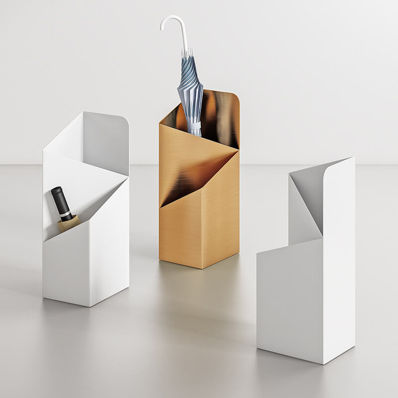Metal Umbrella Stand Scandinavian Design for Stylish Entryway-Home Decor > Decorative Accessories-casanuva-casanuva
