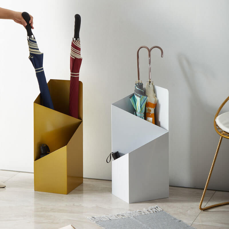 Metal Umbrella Stand Scandinavian Design for Stylish Entryway-Home Decor > Decorative Accessories-casanuva-casanuva
