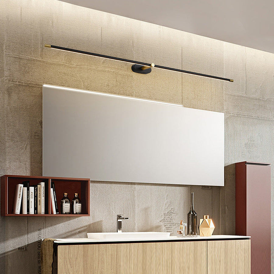 Metal Wall Light for Bathroom and Picture Display-Lighting > Wall Lights-casanuva-Black-D68*H8CM-White Light-casanuva