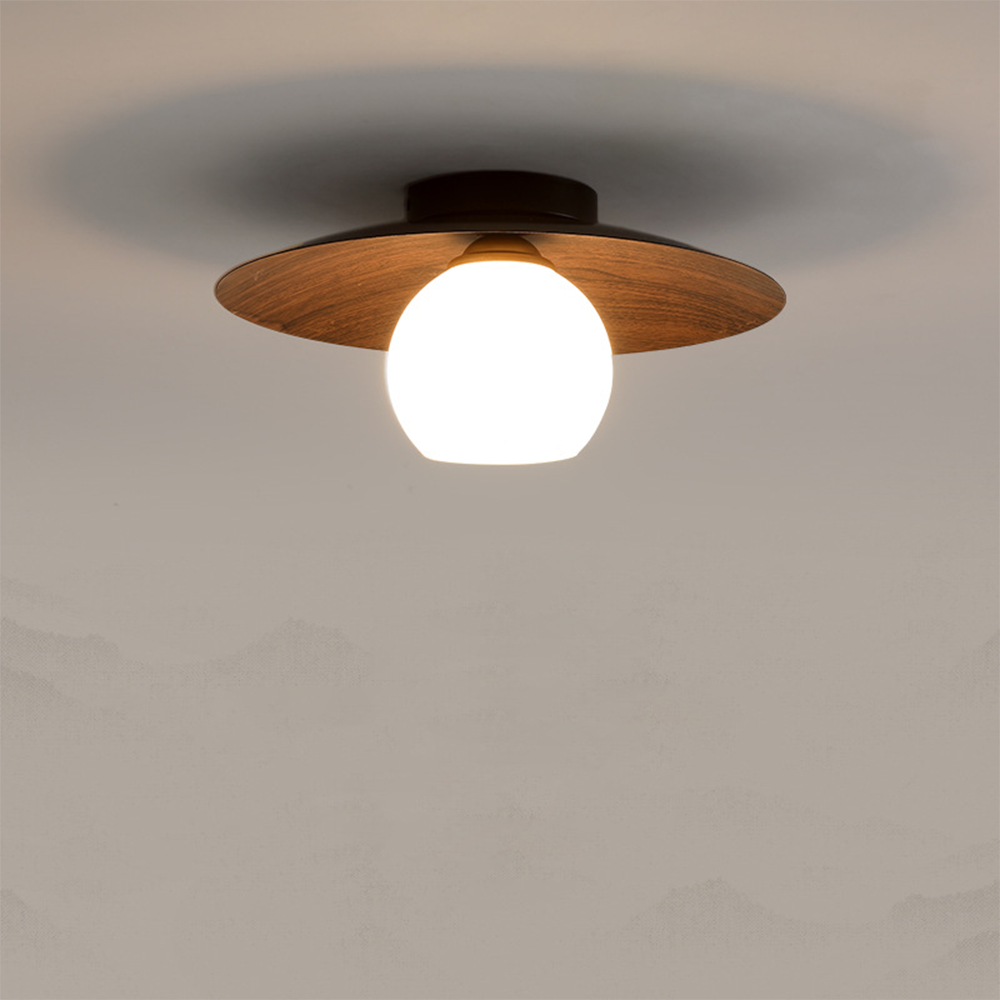 Minimalist Ceiling Light Fixture for Modern Entrances-Lighting > Ceiling Lights-casanuva-D13.77''*H6.29''/D35CM*H1-A-casanuva