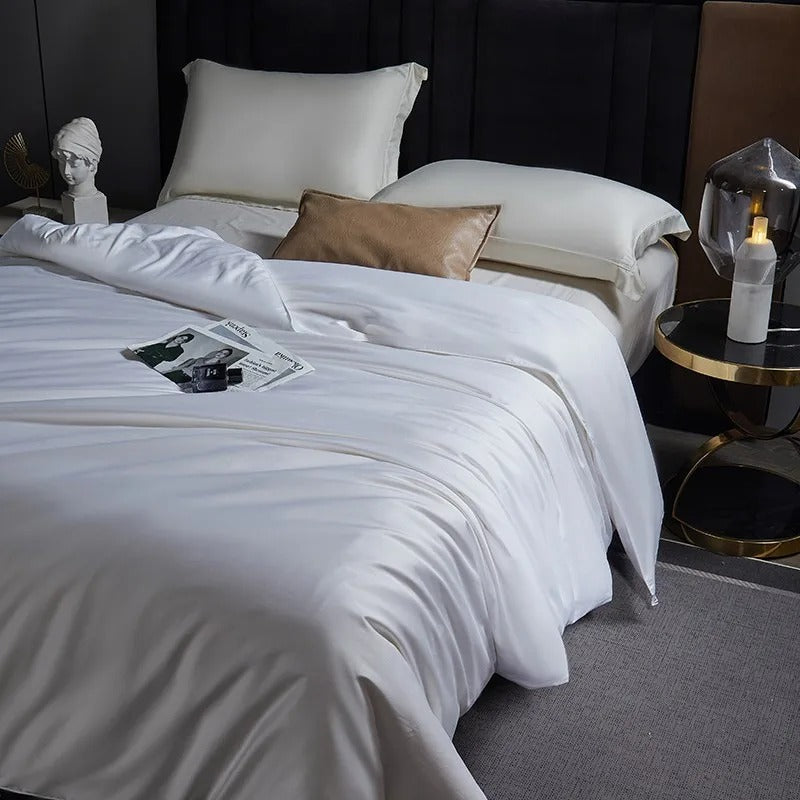Mulberry Silk Duvet 600TC Egyptian Cotton-Bedding & Bath > Blankets-casanuva-casanuva