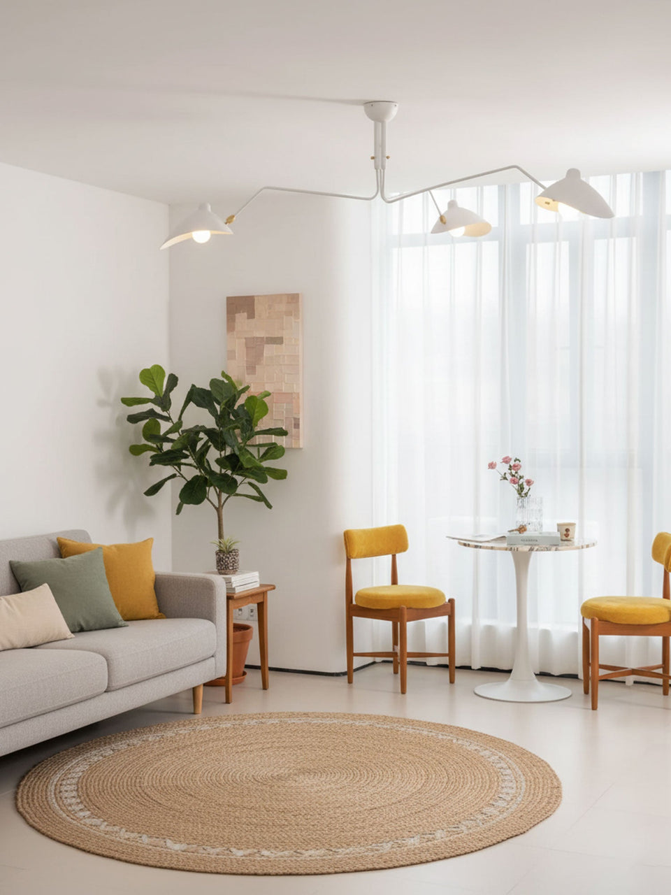 Multi-Arm Spider Ceiling Light Fixture-Lighting > Ceiling Lights-casanuva-casanuva