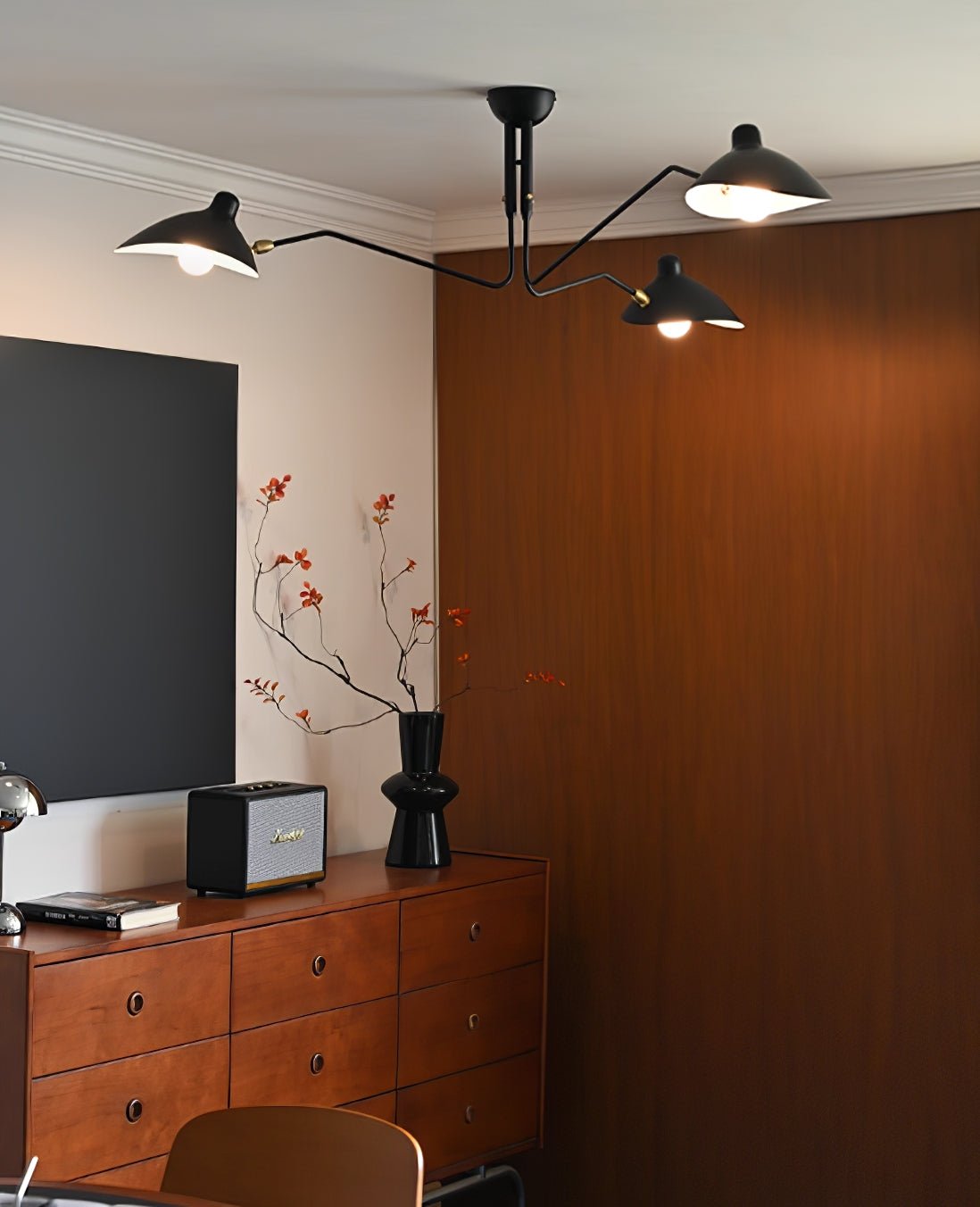 Multi-Arm Spider Ceiling Light Fixture-Lighting > Ceiling Lights-casanuva-casanuva