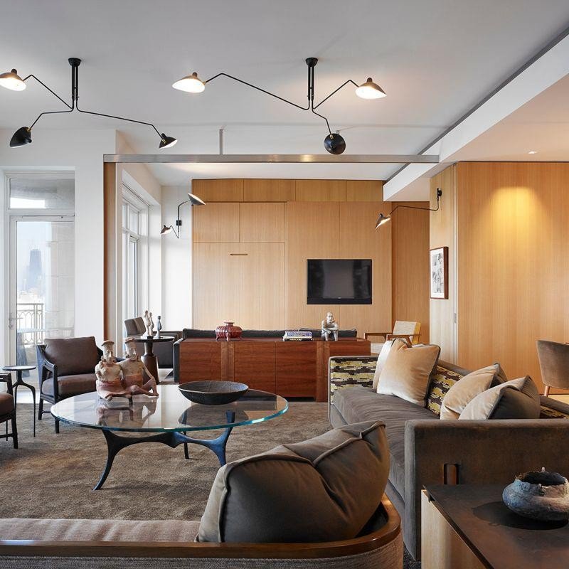 Multi-Arm Spider Ceiling Light Fixture-Lighting > Ceiling Lights-casanuva-casanuva