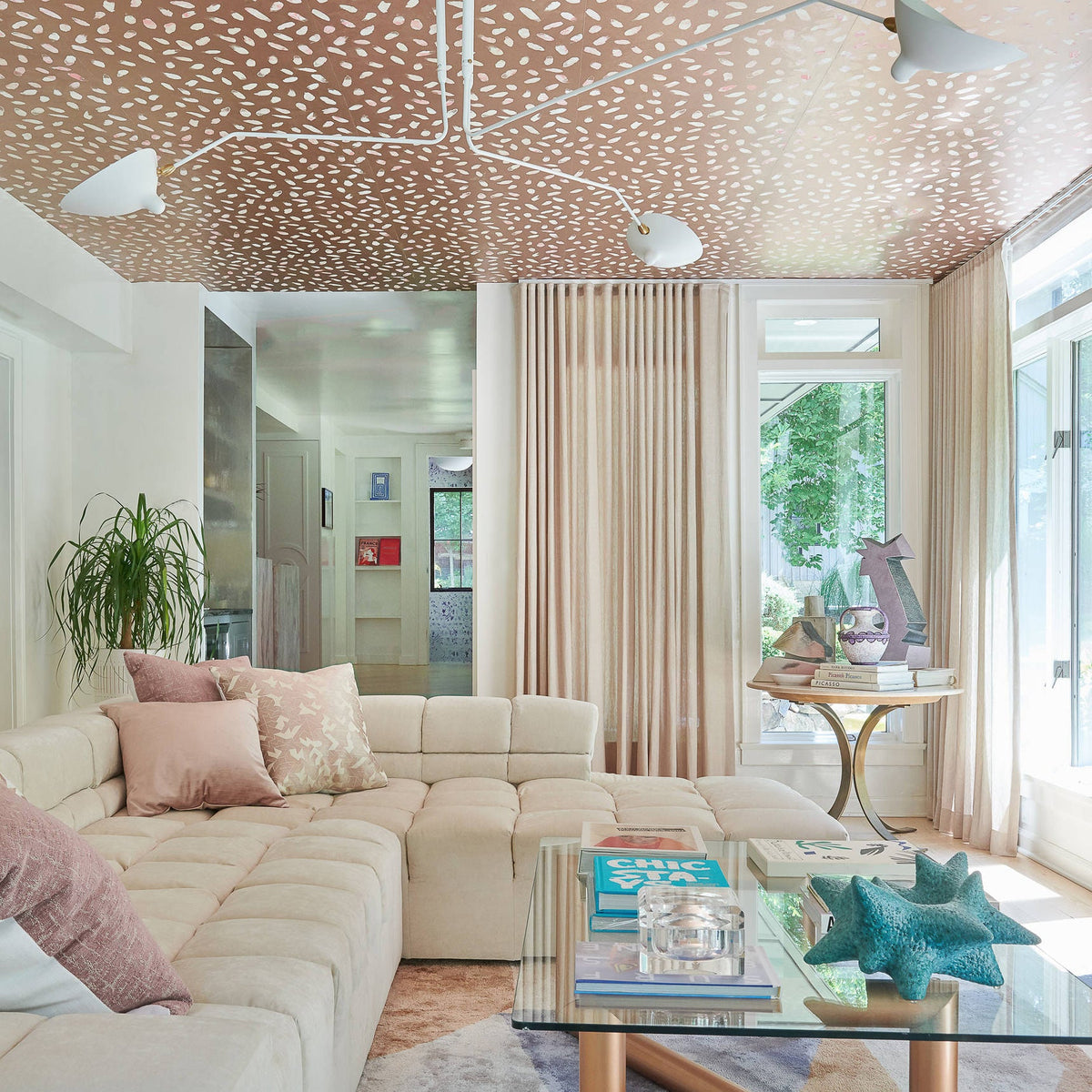 Multi-Arm Spider Ceiling Light Fixture-Lighting > Ceiling Lights-casanuva-casanuva