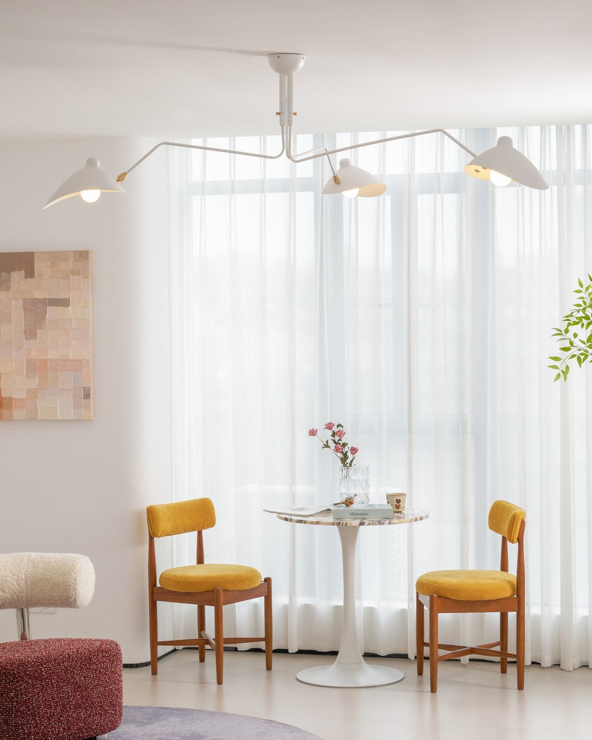 Multi-Arm Spider Ceiling Light Fixture-Lighting > Ceiling Lights-casanuva-casanuva