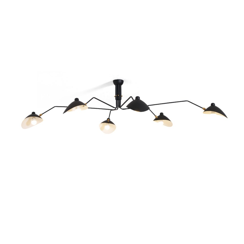 Multi-Arm Spider Ceiling Light Fixture-Lighting > Ceiling Lights-casanuva-casanuva